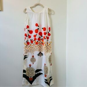 Rhode Resort 100% Cotton long sleeveless dress Size XS